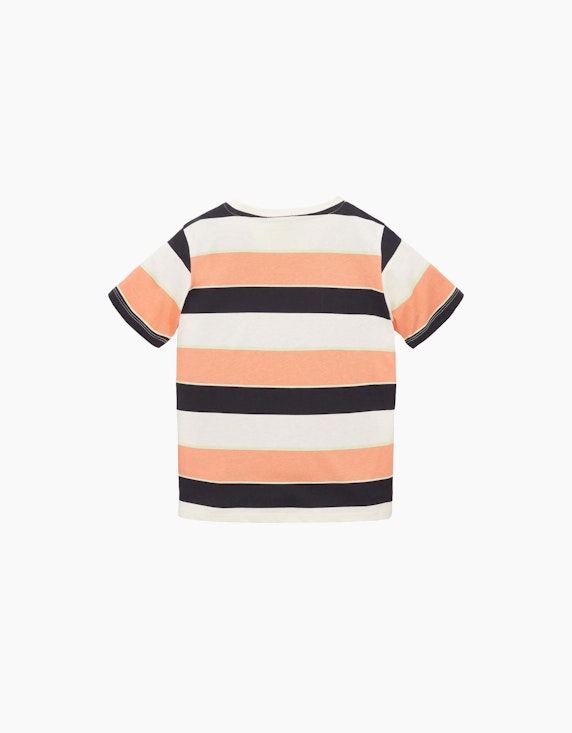 TOM TAILOR Mini Boys T-Shirt im Streifen Look | ADLER Mode Onlineshop