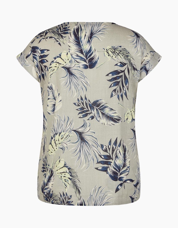 Steilmann Edition Kurzarm Blusen-Shirt mit Floralem Print | ADLER Mode Onlineshop