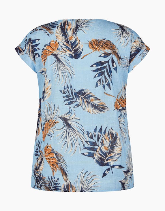 Steilmann Edition Kurzarm Blusen-Shirt mit Floralem Print | ADLER Mode Onlineshop