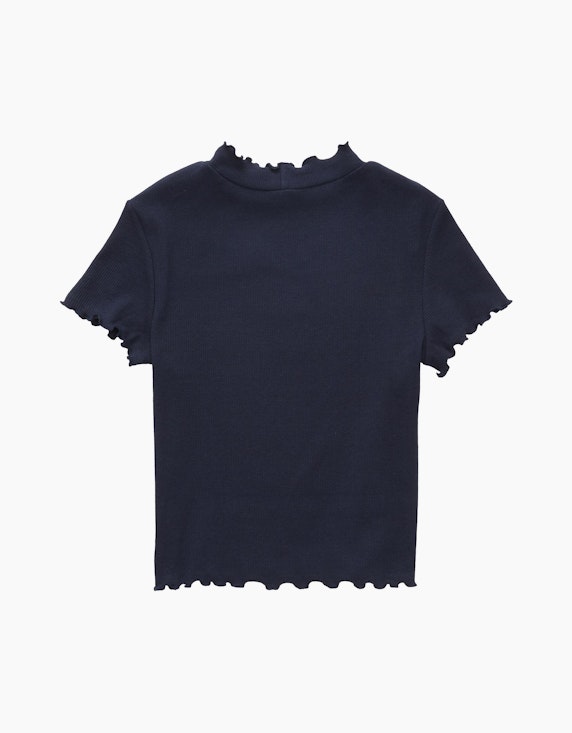 TOM TAILOR Girls Cropped T-Shirt mit Rippstruktur | ADLER Mode Onlineshop