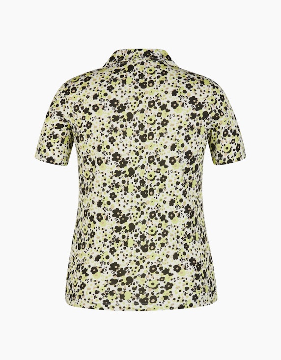 Steilmann Edition Poloshirt mit Blumenprint | ADLER Mode Onlineshop