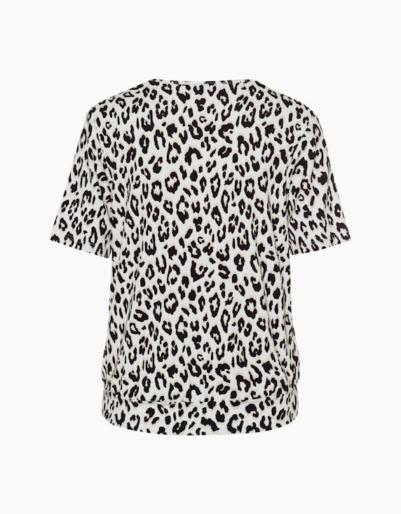 Frank Walder Shirt mit paspeliertem Rundhals | ADLER Mode Onlineshop