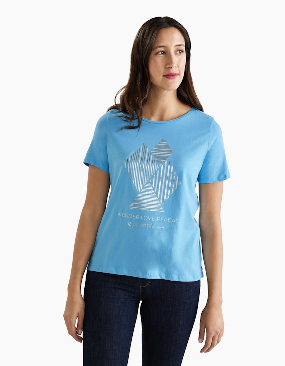 Street One Folienprint T-Shirt | ADLER Mode Onlineshop