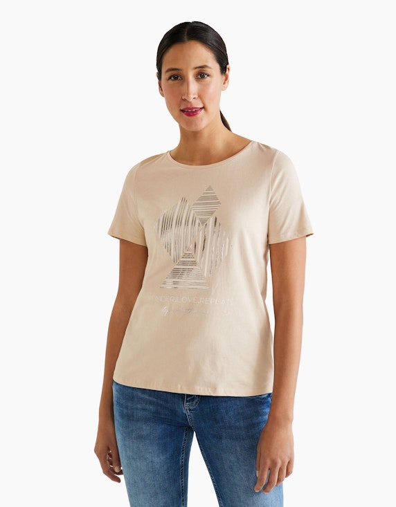 Street One Folienprint T-Shirt | ADLER Mode Onlineshop