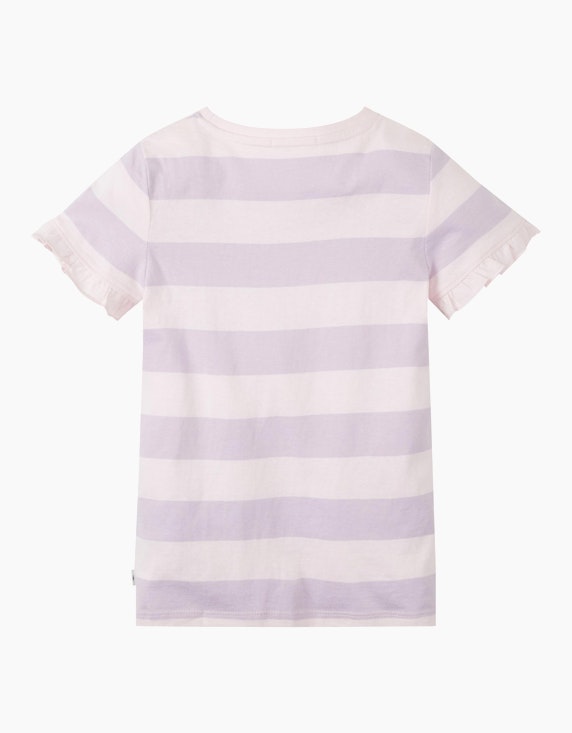 TOM TAILOR Mini Girls T-Shirt im Streifenlook | ADLER Mode Onlineshop