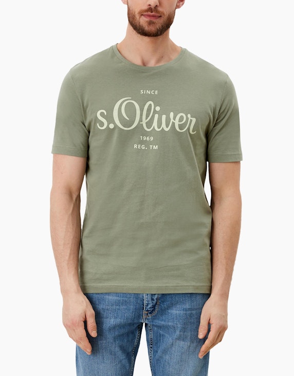 s.Oliver Labelshirt aus Jersey | ADLER Mode Onlineshop