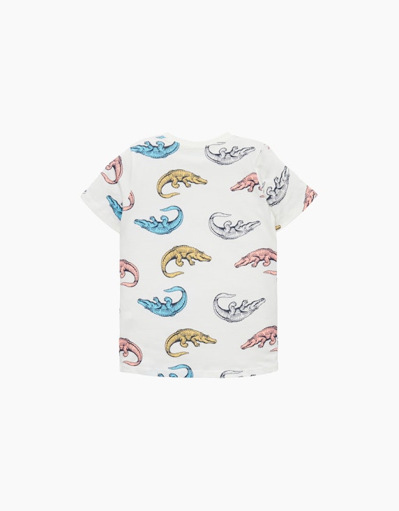 TOM TAILOR Mini Boys  T-Shirt mit Allover-Print | ADLER Mode Onlineshop
