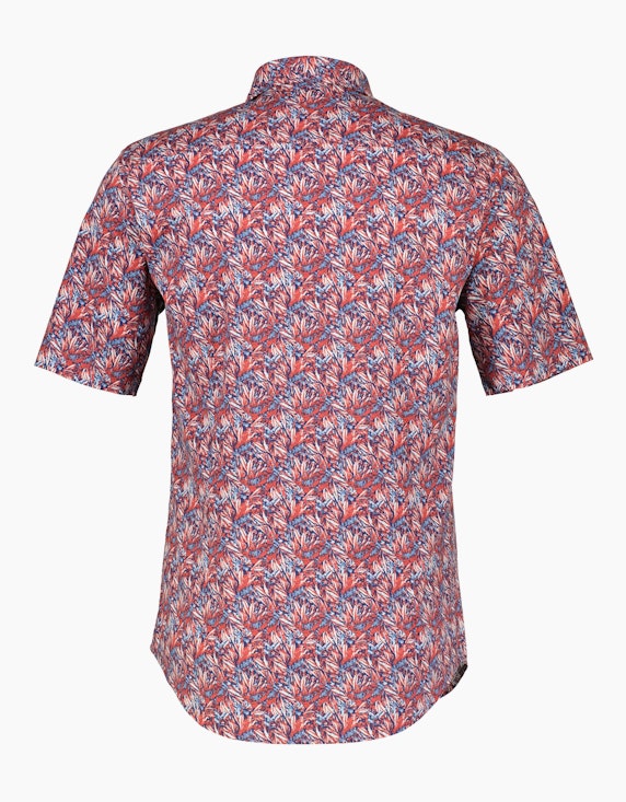 Lerros Kurzarmhemd mit Print | ADLER Mode Onlineshop