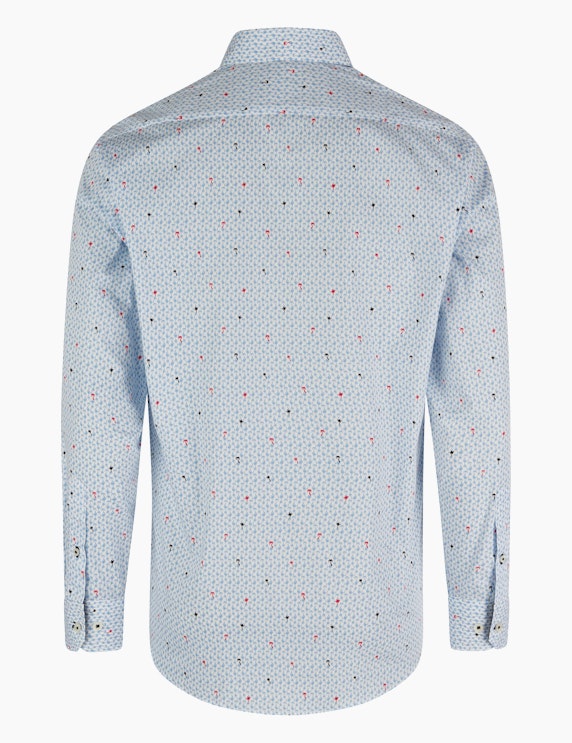 Bexleys man Dresshemd mit Palmen-Print MODERN FIT | ADLER Mode Onlineshop