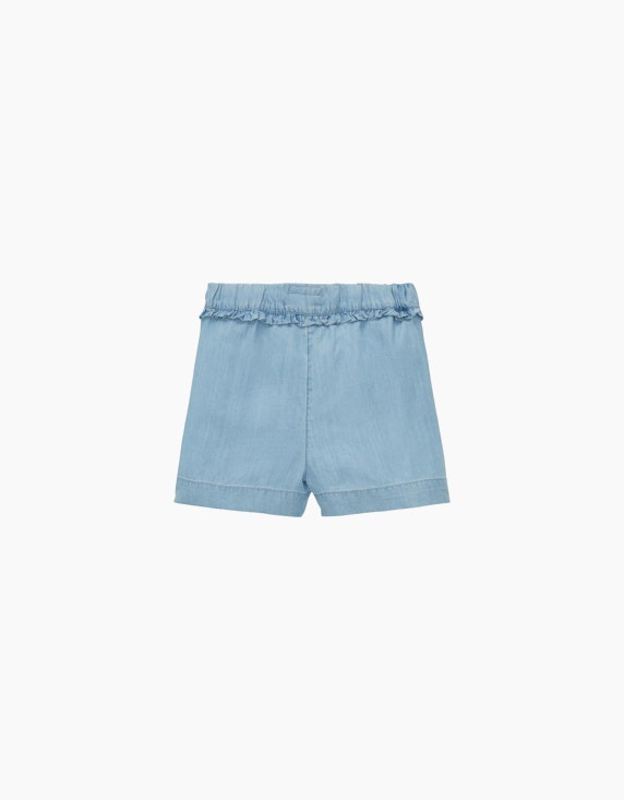 TOM TAILOR Mini Girls Jeans Shorts mit elastischem Bund und Kordelzug | ADLER Mode Onlineshop