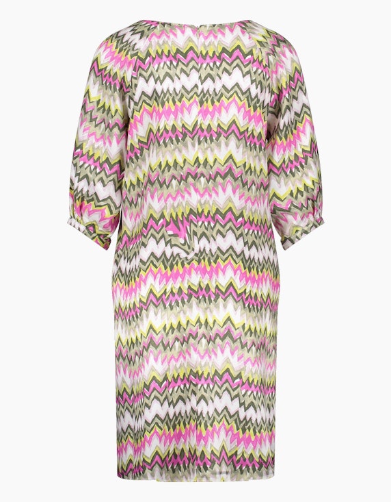 Gerry Weber Collection Gemustertes Kleid mit Ballonärmeln | ADLER Mode Onlineshop