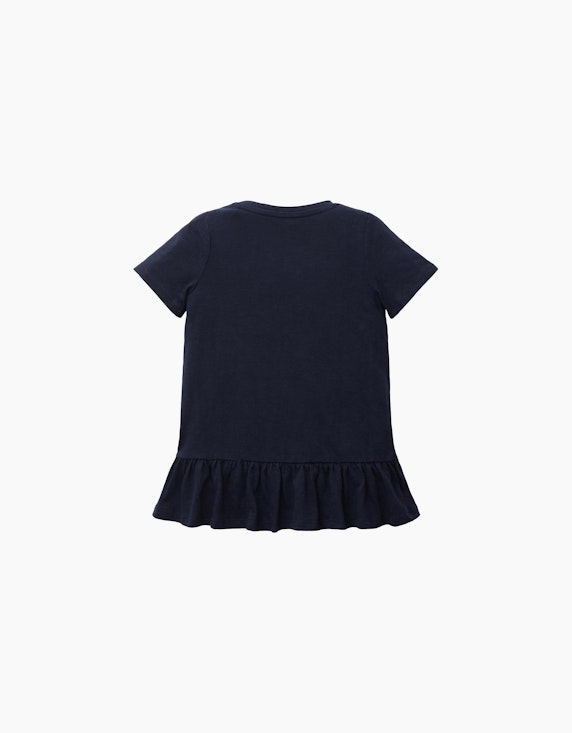 TOM TAILOR Mini Girls T-Shirt mit Volant | ADLER Mode Onlineshop