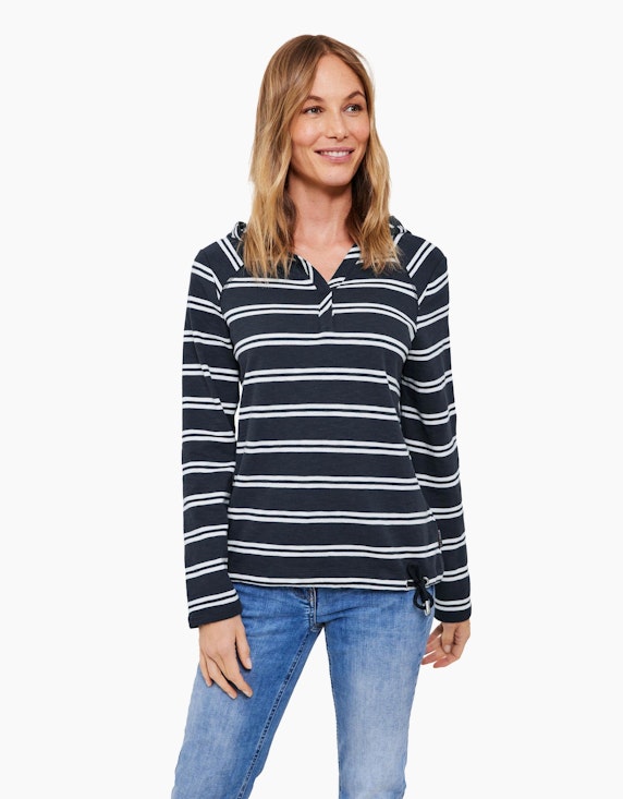 CECIL Sweatshirt mit Streifen | ADLER Mode Onlineshop