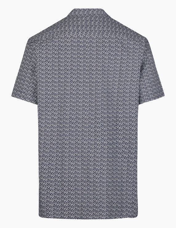 Bexleys man Kurzarmhemd mit Allover-Print, REGULAR FIT | ADLER Mode Onlineshop