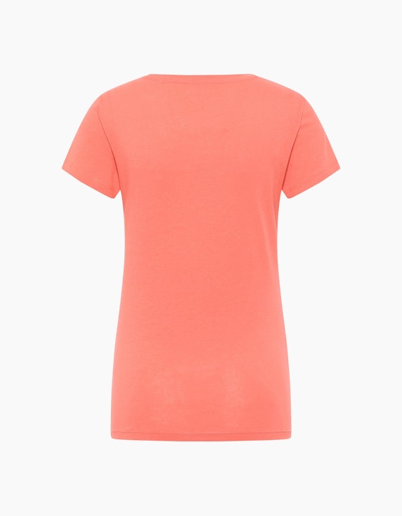 MUSTANG T-Shirt mit Brustdruck | ADLER Mode Onlineshop