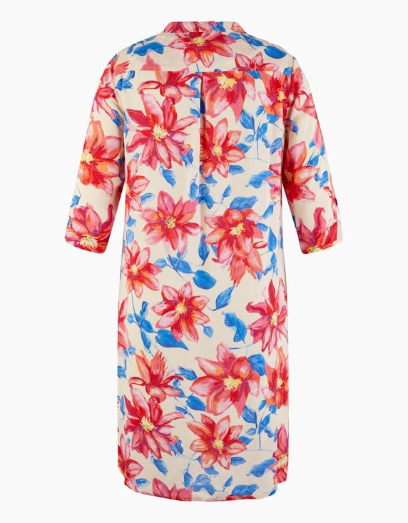 Rabe Kleid mit floralem Allover-Druck | ADLER Mode Onlineshop