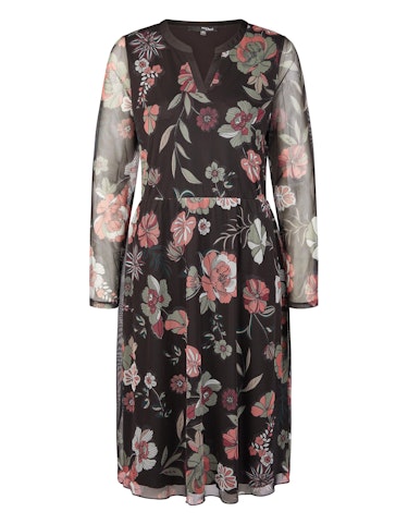 Produktbild zu Mesh Kleid mit floralem Muster von MY OWN
