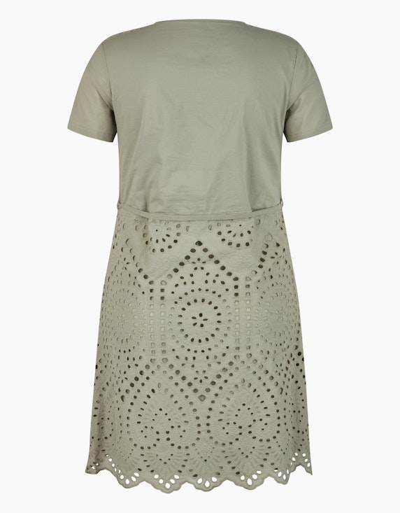 Steilmann Edition Kleid mit Lochstickerei | ADLER Mode Onlineshop
