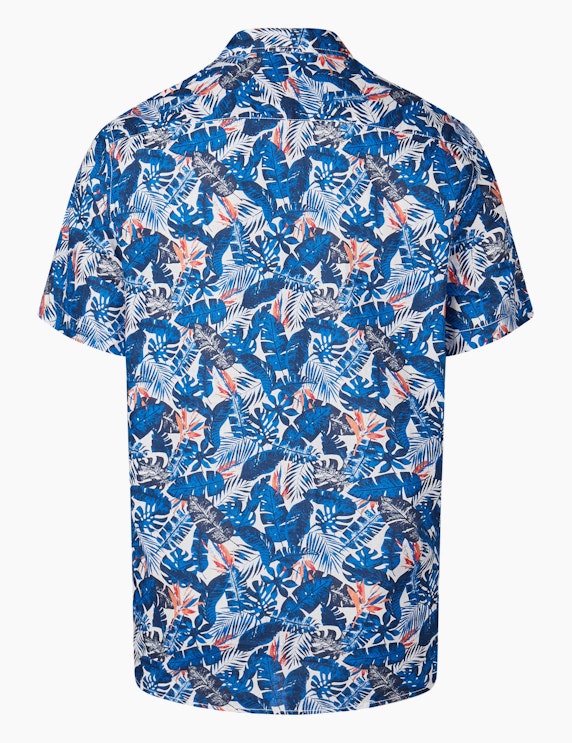 Bexleys man Kurzarmhemd mit Allover-Print | ADLER Mode Onlineshop