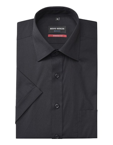 Produktbild zu <strong>Businesshemd</strong>  Anzughemd, Kurzarm, Modern Fit, bügelleicht, Baumwolle von Bernd Berger