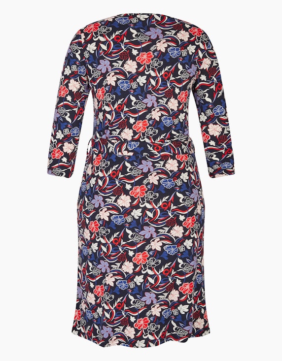 KS. selection Jersey Kleid mit Blumen Druck | ADLER Mode Onlineshop