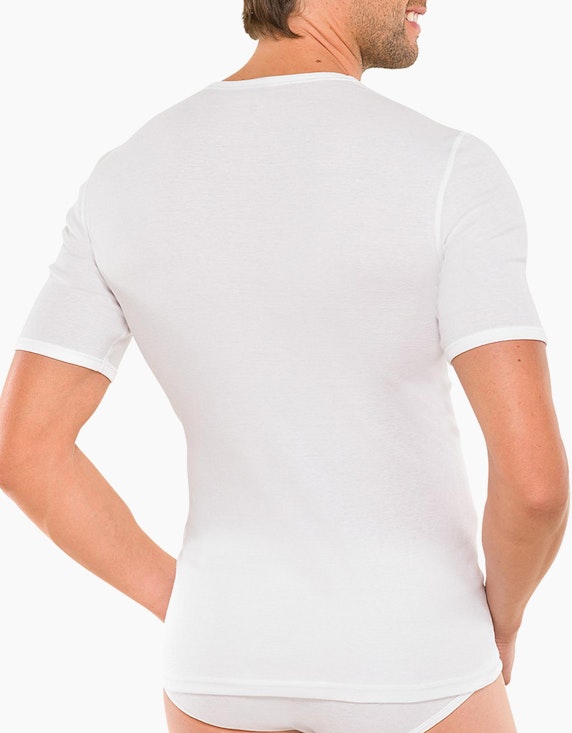Schiesser Shirt kurzarm - Essentials Feinripp | ADLER Mode Onlineshop