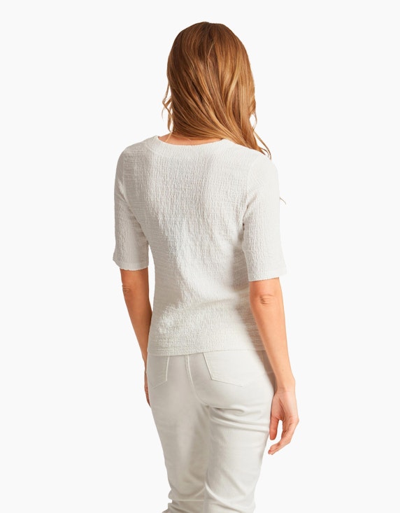 KRISS Shirt aus gesmokter Struktur | ADLER Mode Onlineshop
