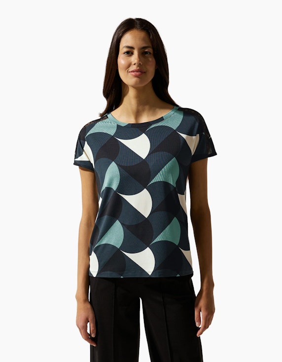 Street One Print Jersey Shirt | ADLER Mode Onlineshop