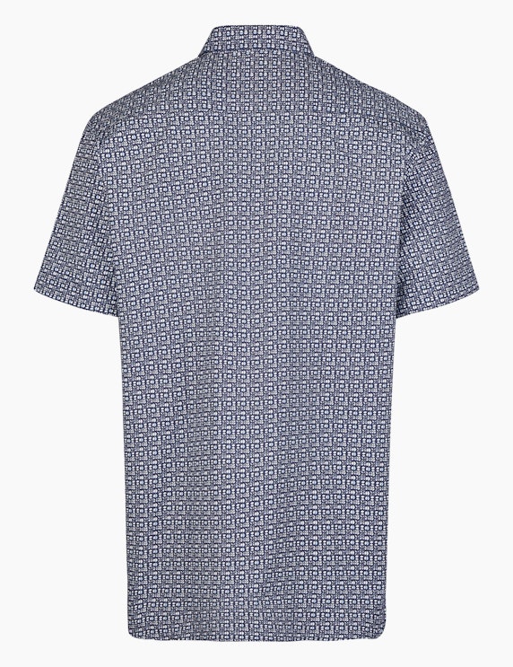 Bexleys man Kurzarmhemd mit Allover-Print, REGULAR FIT | ADLER Mode Onlineshop