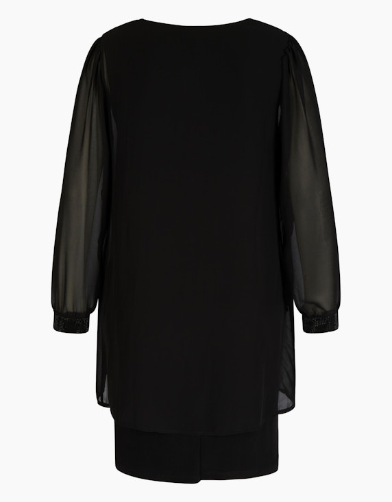 Steilmann Edition Etui-Kleid mit passender Chiffon-Bluse | ADLER Mode Onlineshop
