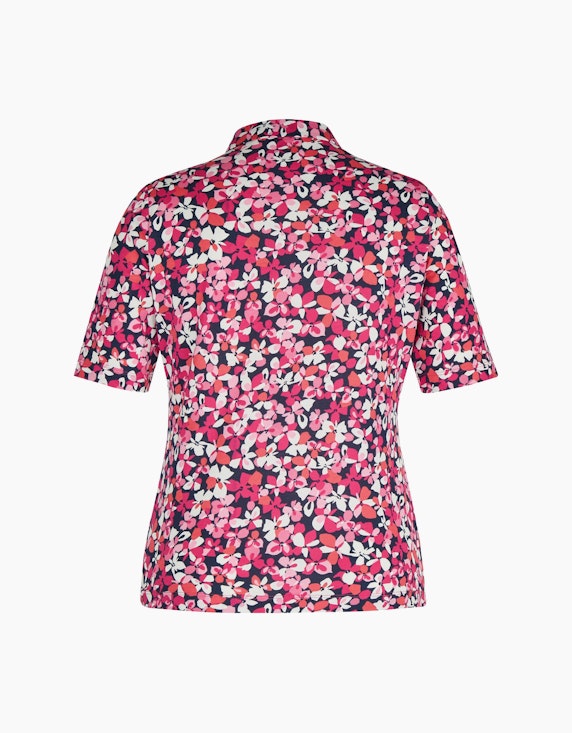Rabe Poloshirt mit Allover-Print | ADLER Mode Onlineshop
