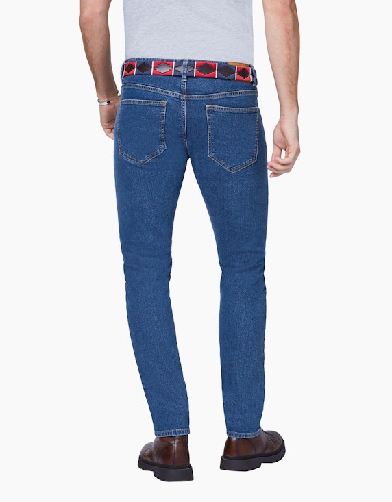 Polo Sylt Tapered-Fit Jeans im dezent verwaschenen Look | ADLER Mode Onlineshop