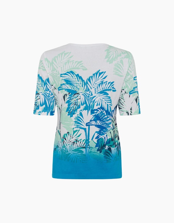 Olsen Shirt mit exotischem Allover-Druck | ADLER Mode Onlineshop