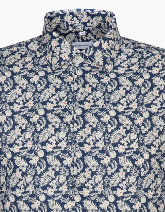 Seidensticker Langarmhemd mit Allover-Blumenprint | ADLER Mode Onlineshop