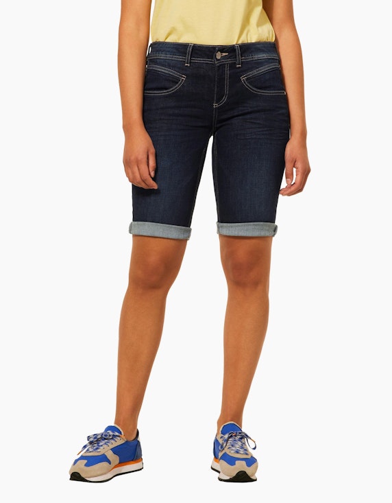 Street One Casual Fit Jeans Bermuda | ADLER Mode Onlineshop