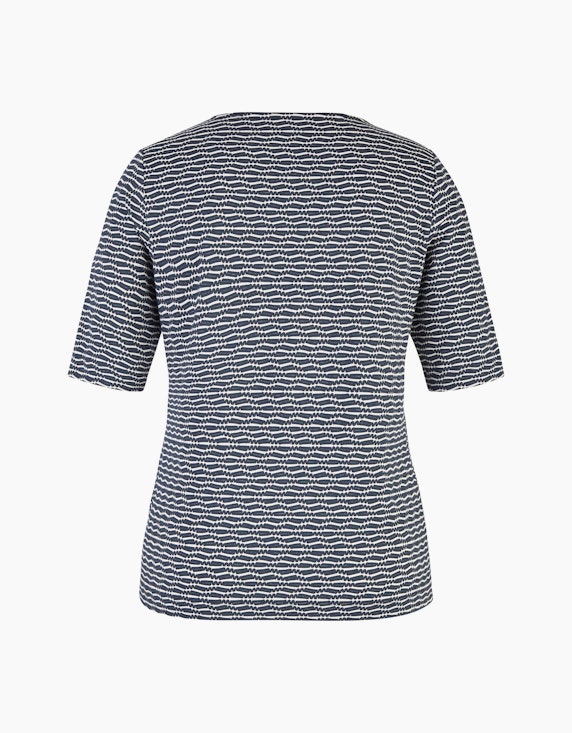 Rabe T-Shirt mit abstraktem Muster | ADLER Mode Onlineshop
