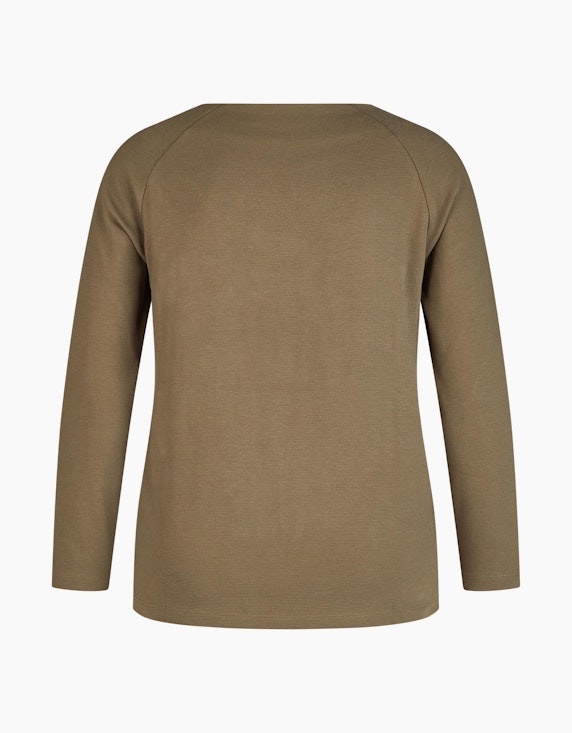 Steilmann Edition Sweatshirt mit Ripp-Struktur | ADLER Mode Onlineshop