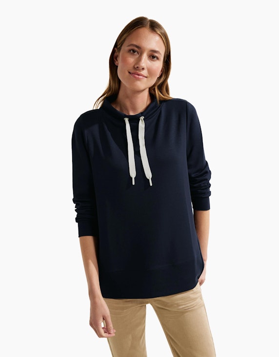 CECIL Sweatshirt mit Stehkragen | ADLER Mode Onlineshop