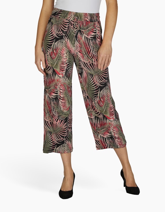 ADLER WOMEN Beach Hose  mit Palmen-Print | ADLER Mode Onlineshop
