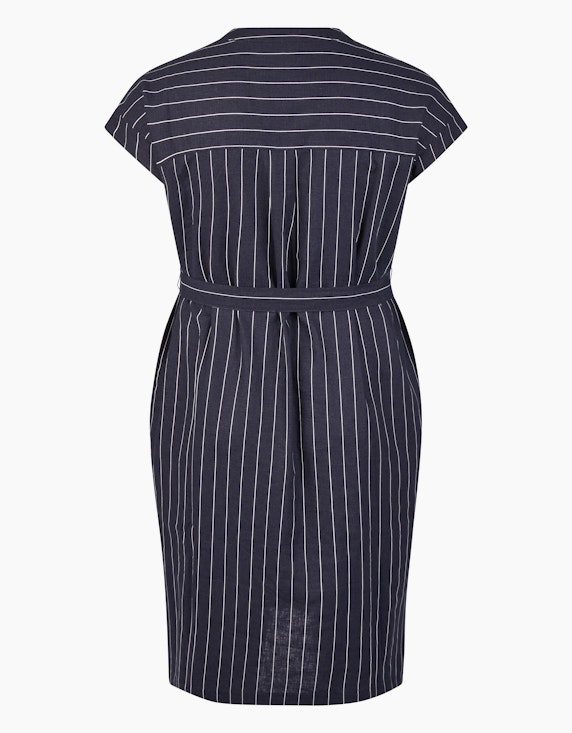 Thea Knielanges Kleid mit Streifen | ADLER Mode Onlineshop