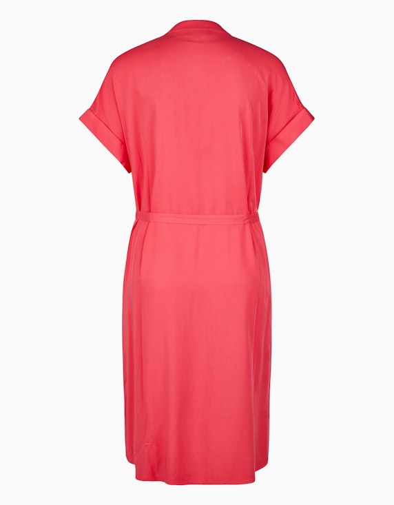 CHOiCE Unifarbenes Kleid mit überschnittene Schultern | ADLER Mode Onlineshop