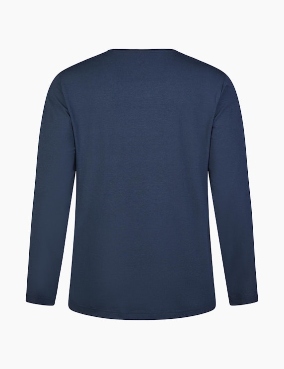 Thea Basic Langarmshirt aus Pima  Cotton | ADLER Mode Onlineshop