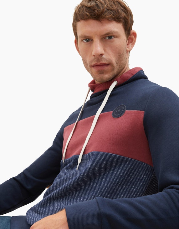 TOM TAILOR Sweatshirt mit Stehkragen | ADLER Mode Onlineshop