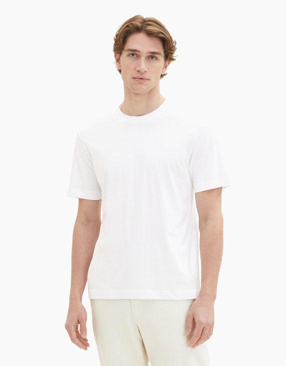 TOM TAILOR Basic T-Shirt im Doppelpack | ADLER Mode Onlineshop