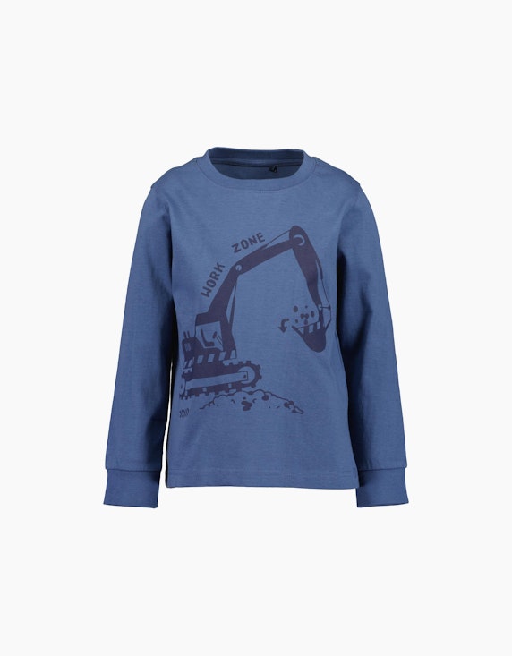 Blue Seven Mini Boys/Boys Schalfanzug mit coolem Bagger | ADLER Mode Onlineshop