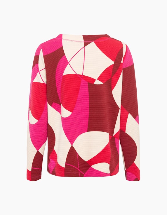 Olsen Sweatshirt mit grafischem Print | ADLER Mode Onlineshop