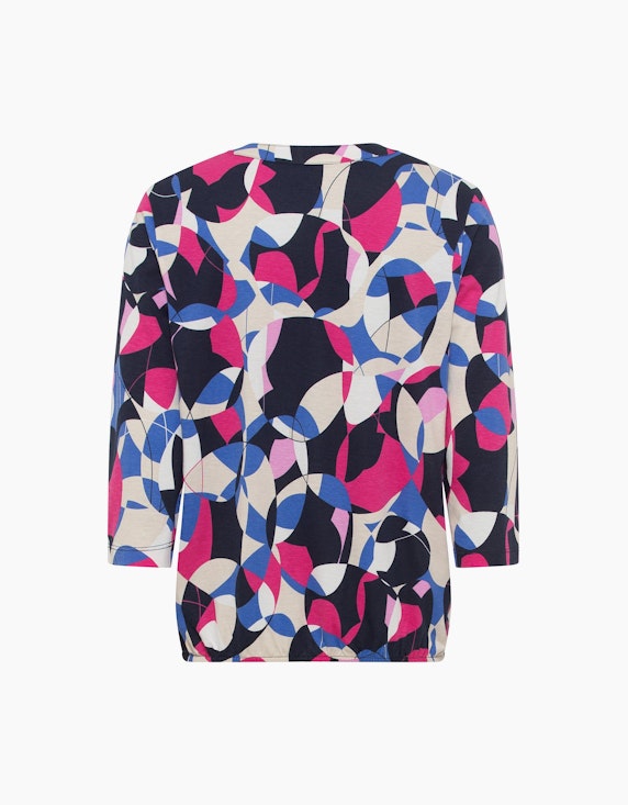Olsen Shirt mit geometrischen Allover-Print | ADLER Mode Onlineshop
