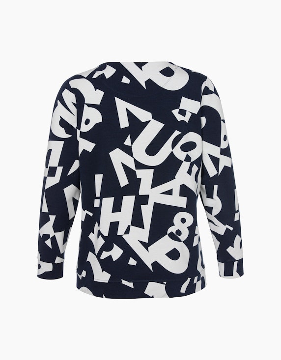 VIA APPIA DUE Sweatshirt mit Buchstabenprint | ADLER Mode Onlineshop