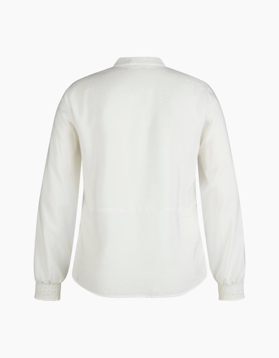 Rabe Unifarbene Bluse mit kleinen Stehkragen | ADLER Mode Onlineshop