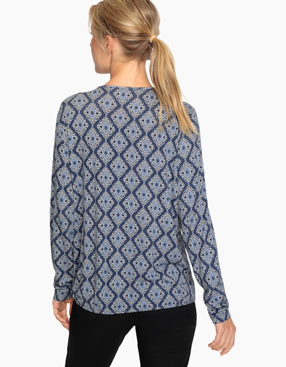 Olsen Rundhalsshirt mit langen Ärmeln | ADLER Mode Onlineshop